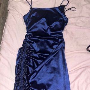 Blue dress